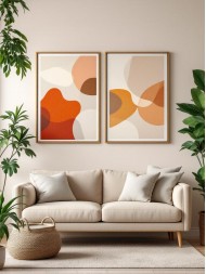 2 Parçalı Poster Tablo 2'li Modern 06245